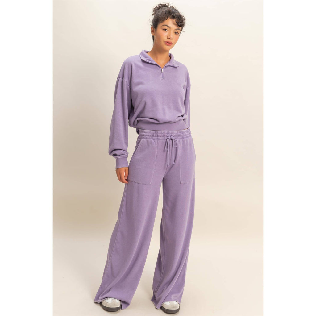 Wide-Leg Sweats