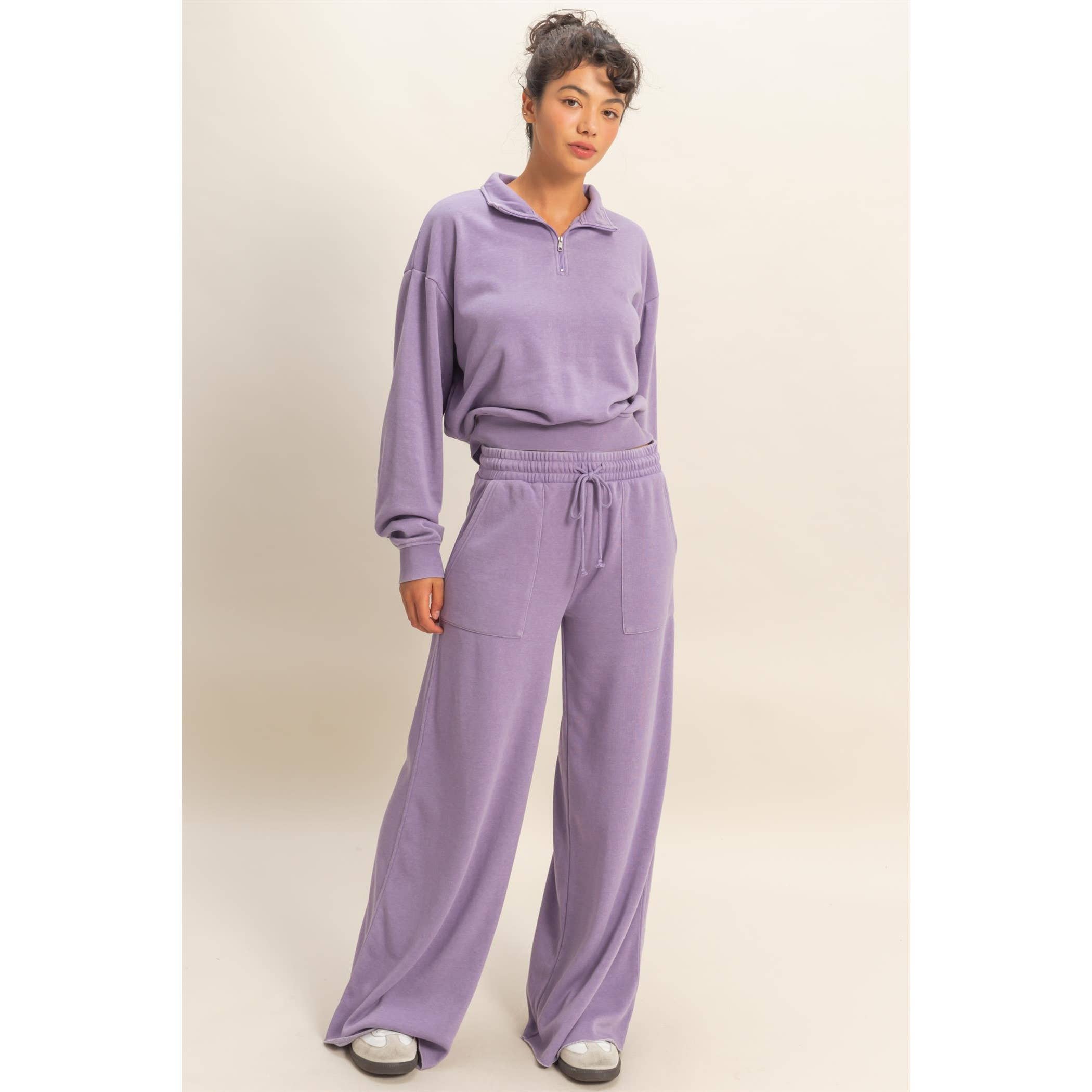 Wide-Leg Sweats