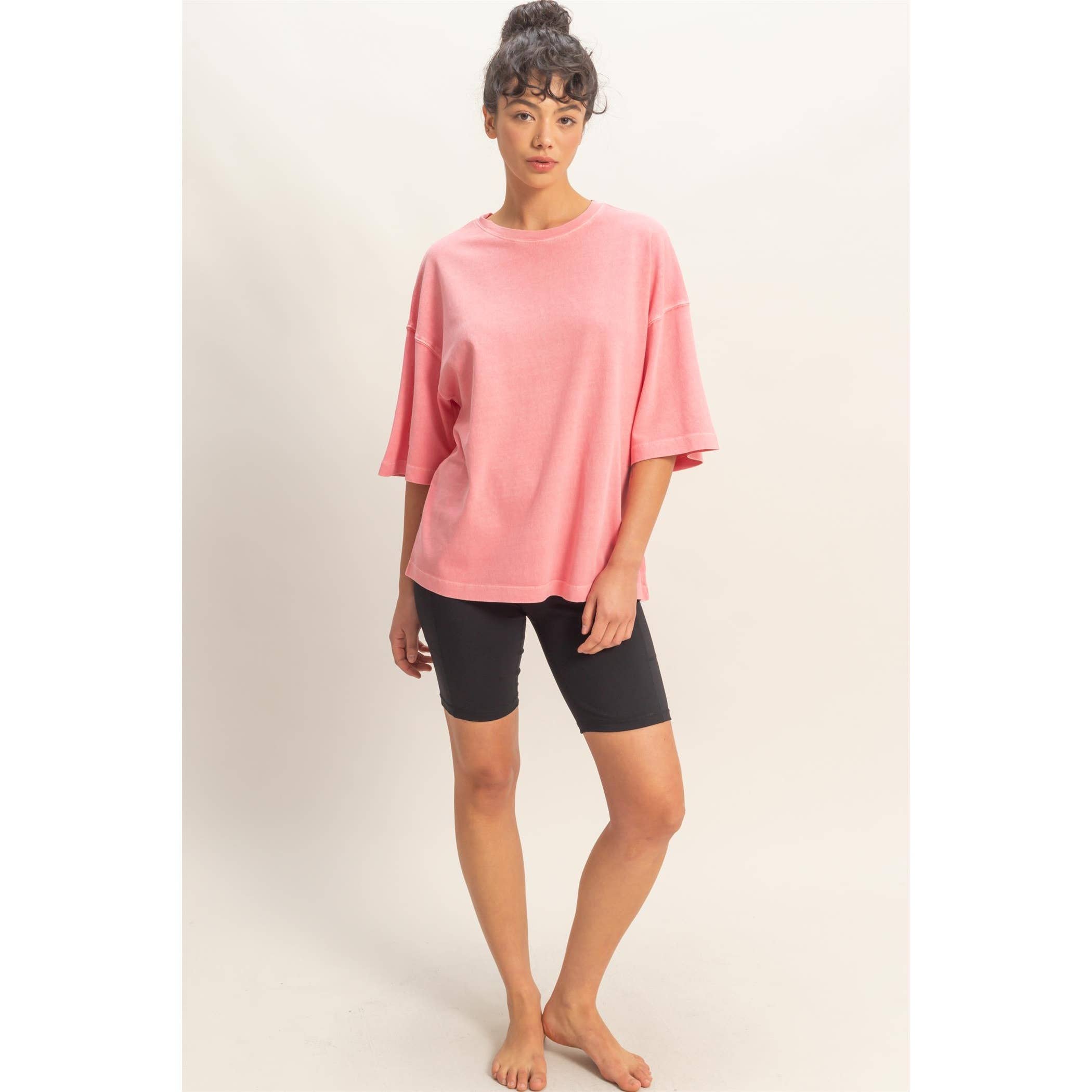 Oversized Half-Sleeve T-Shirt
