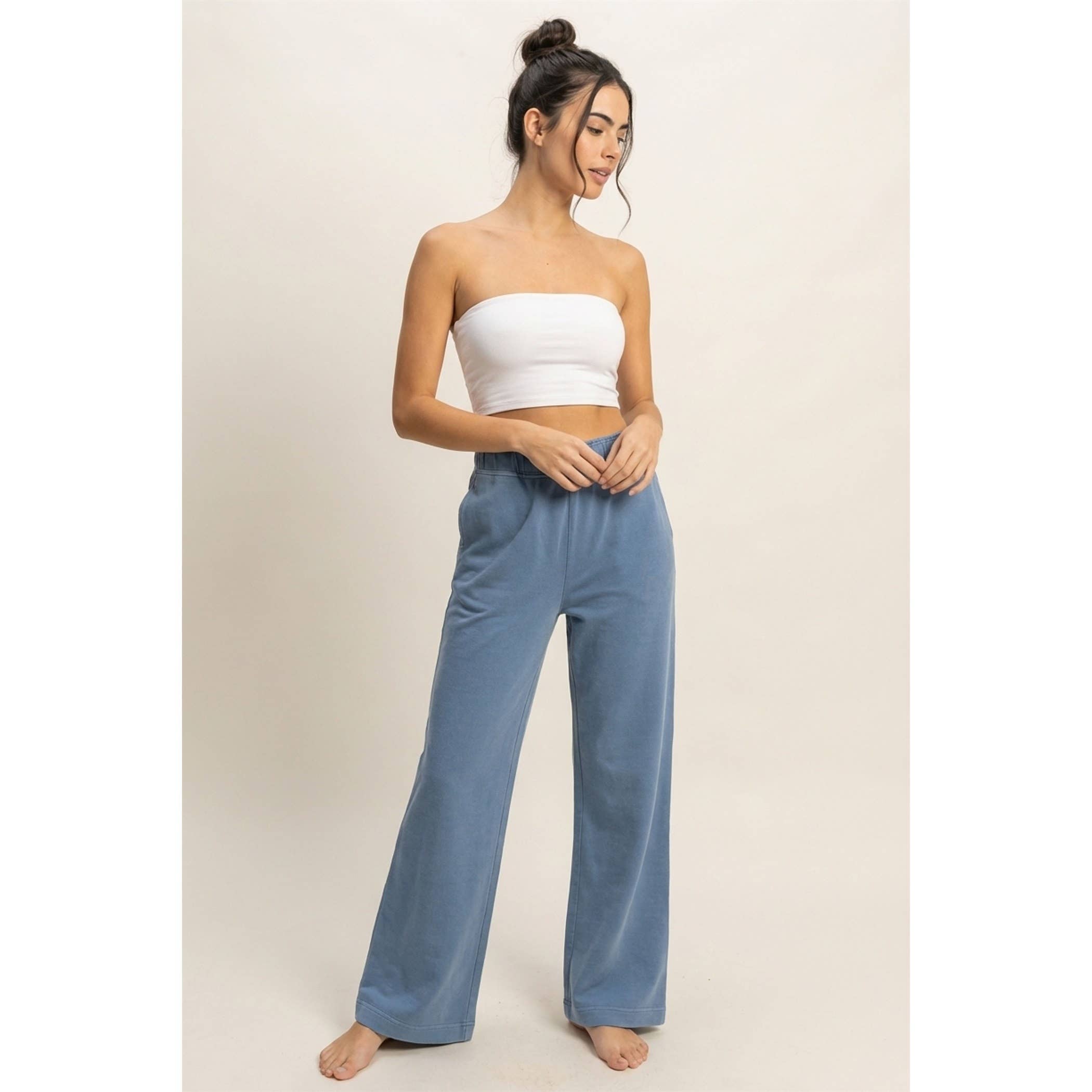 High Waist Flare Pants