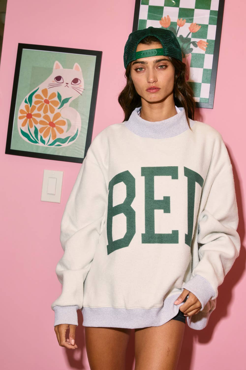 GYM & BED Mockneck