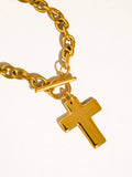 18K Gold Non-Tarnish Pendant Necklace