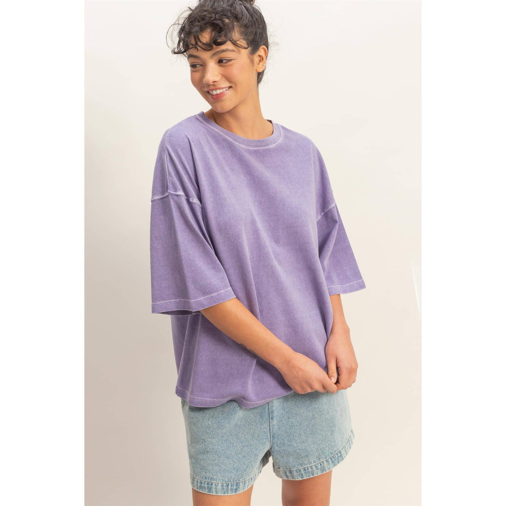 Oversized Half-Sleeve T-Shirt