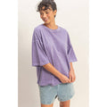 Oversized Half-Sleeve T-Shirt