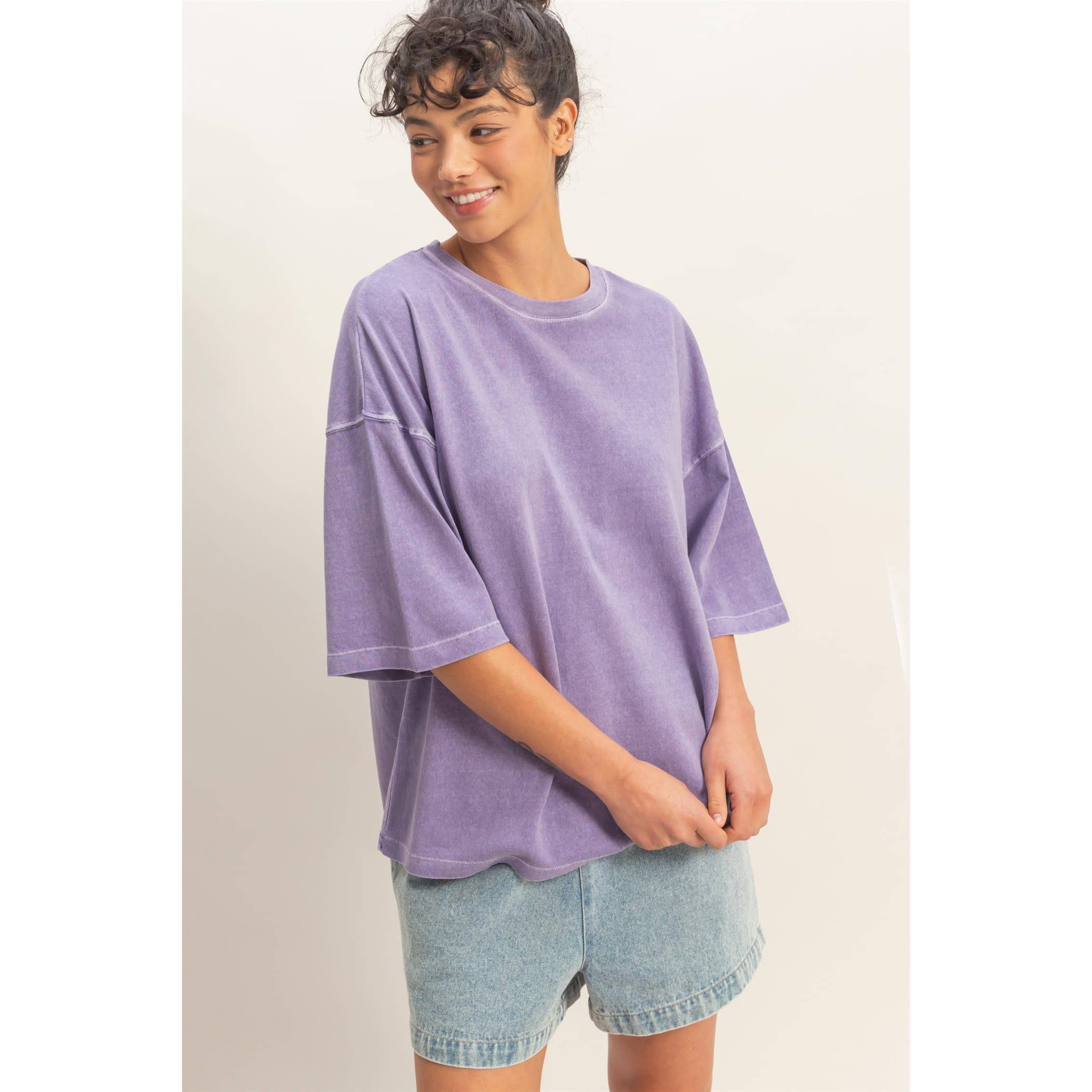 Oversized Half-Sleeve T-Shirt