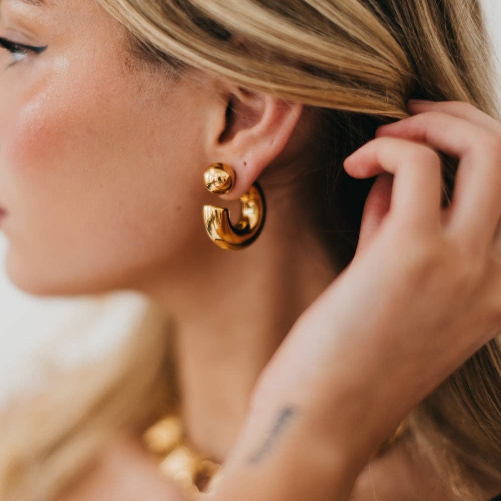 Caroline Hoop Earrings