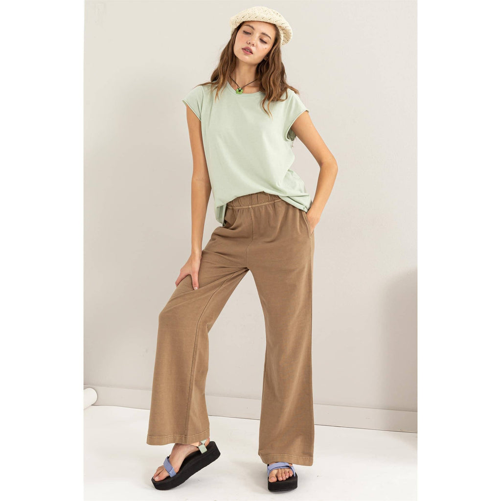 High Waist Flare Pants