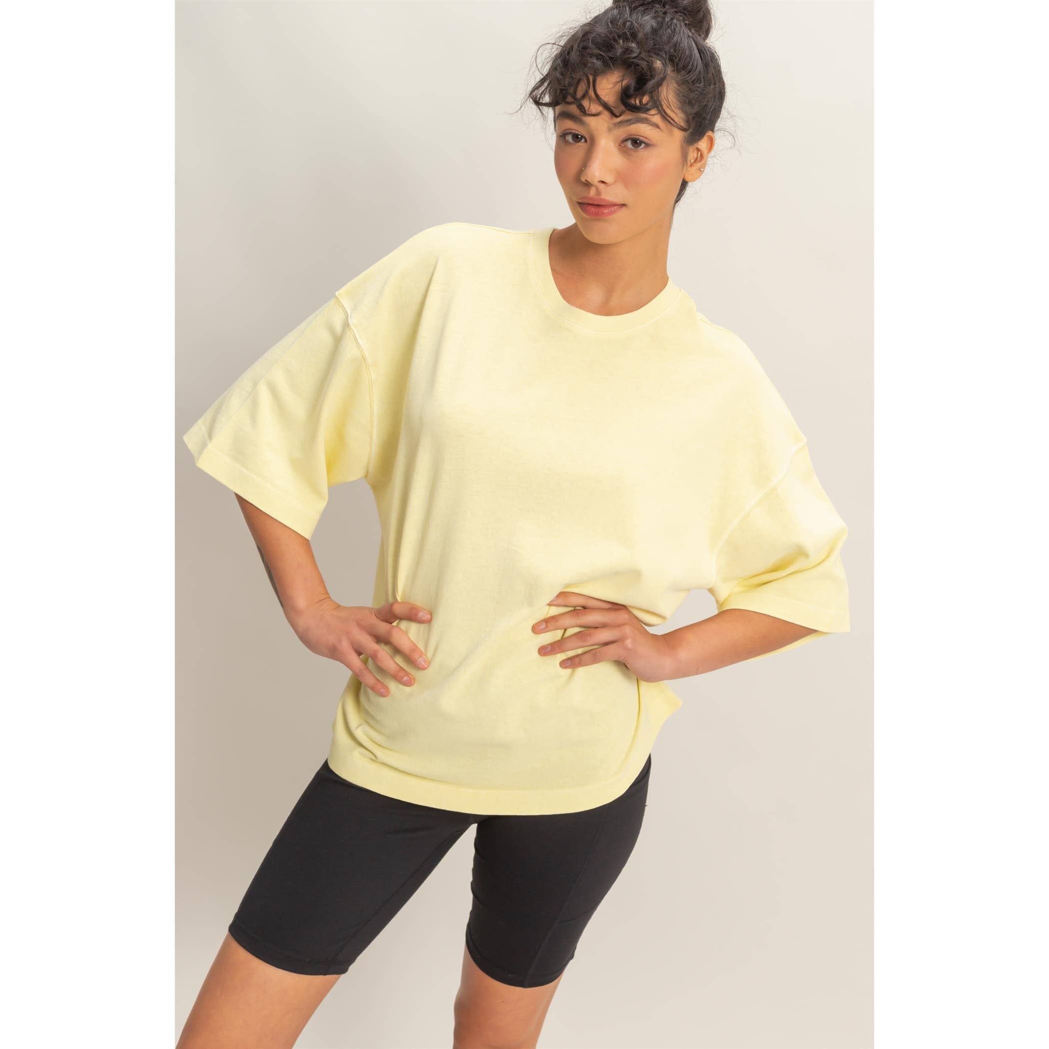 Oversized Half-Sleeve T-Shirt