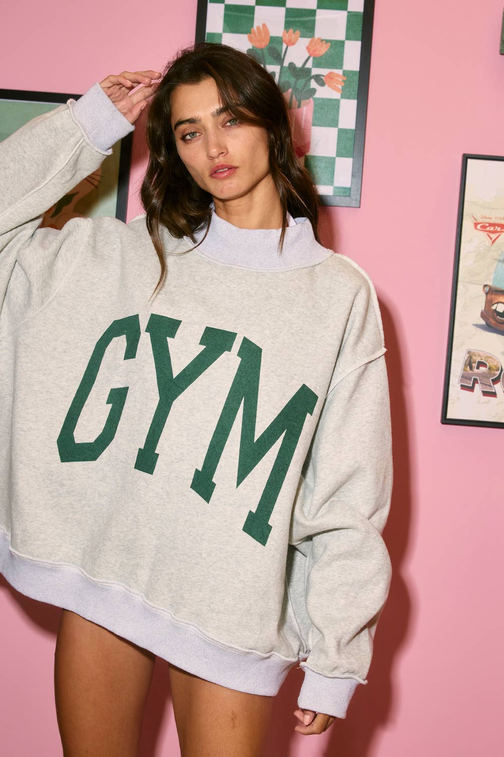 GYM & BED Mockneck