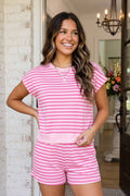 Strawberry Stripe Set