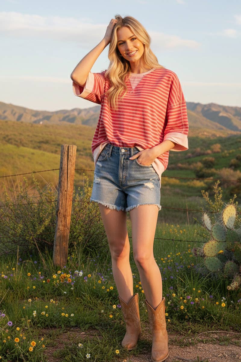 Renee Striped Top