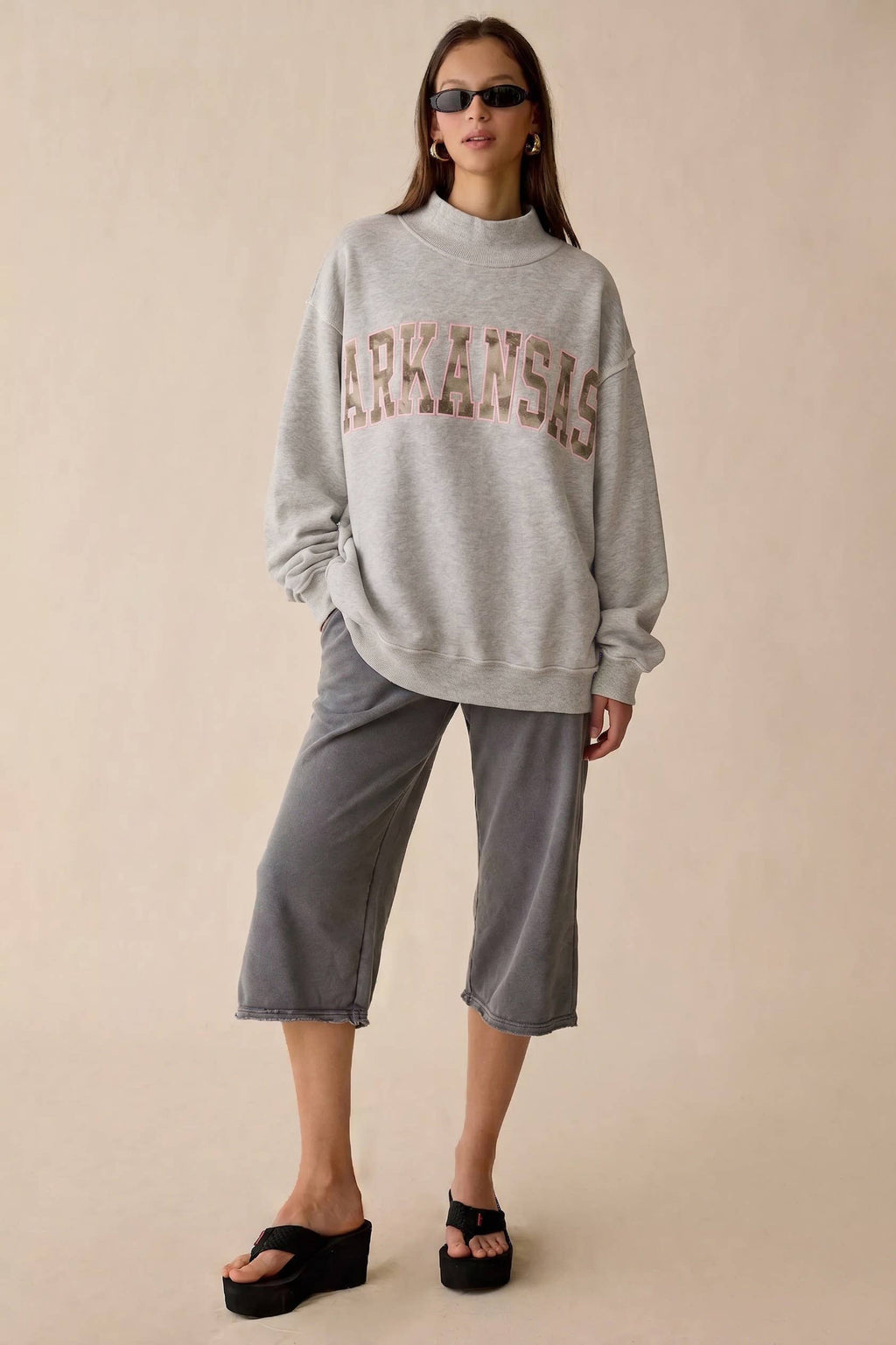 ARKANSAS Mock Neck
