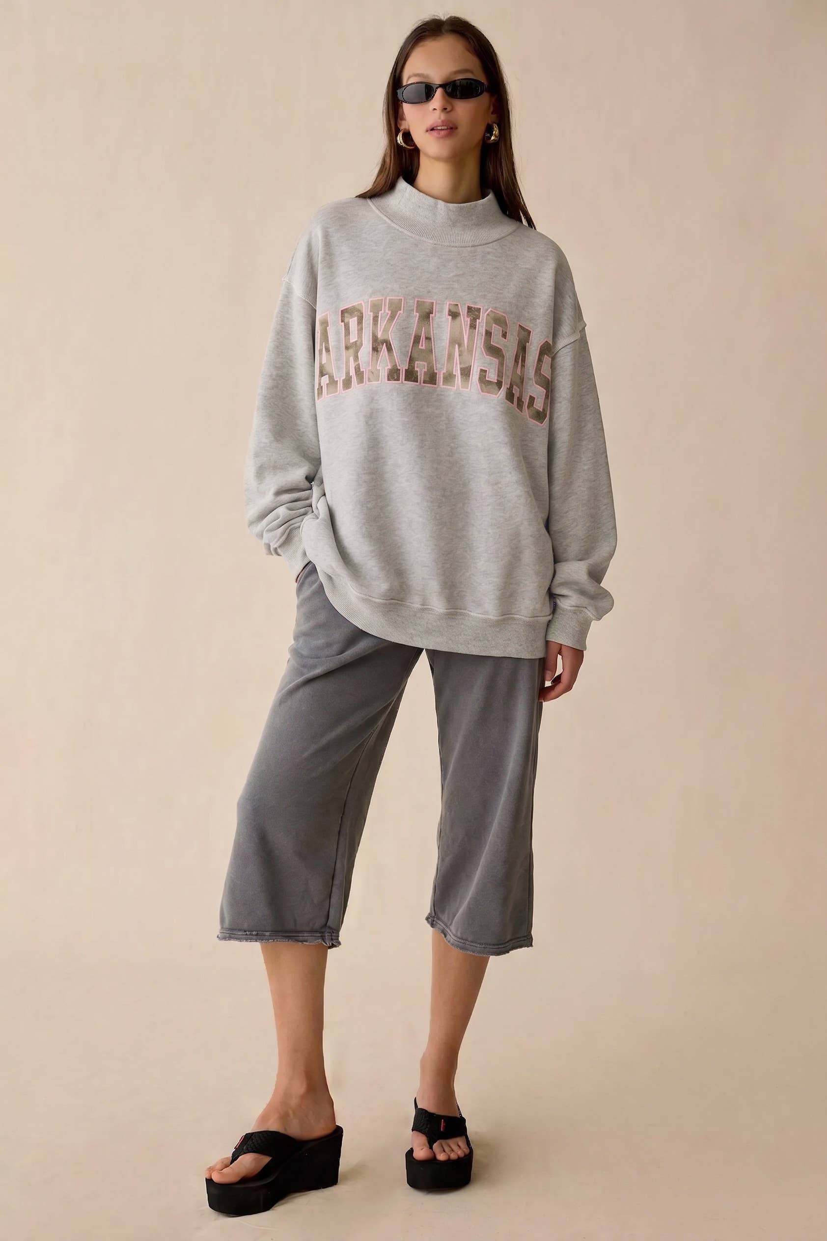 ARKANSAS Mock Neck
