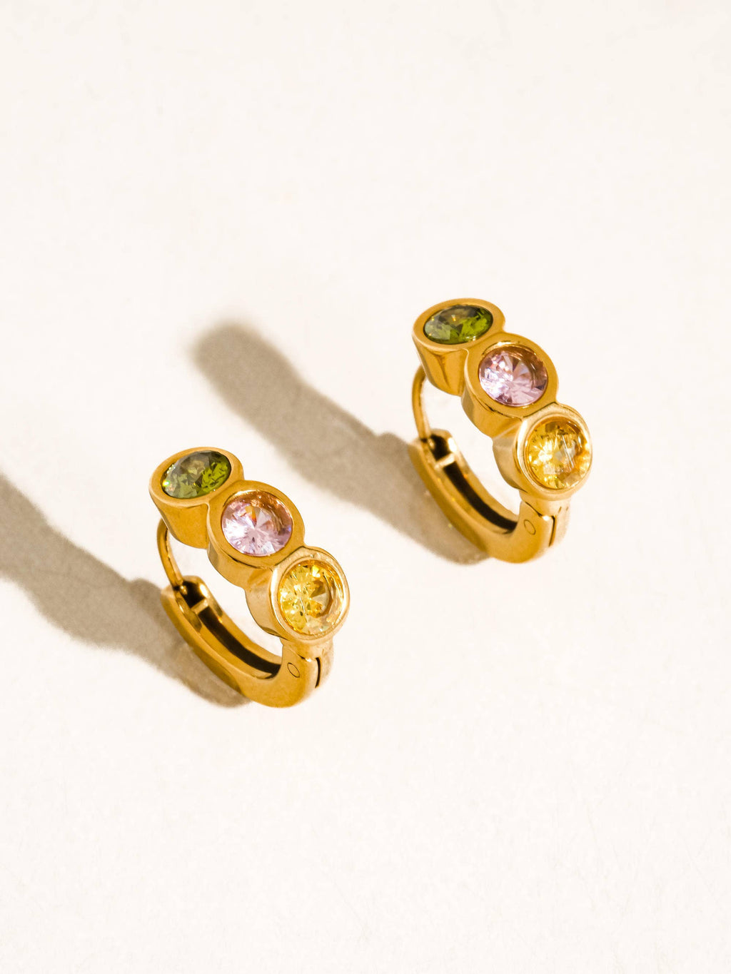 18K Gold Non-Tarnish Azelia Earrings
