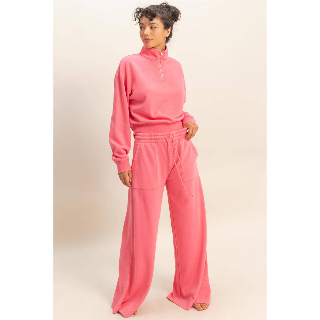 Wide-Leg Sweats