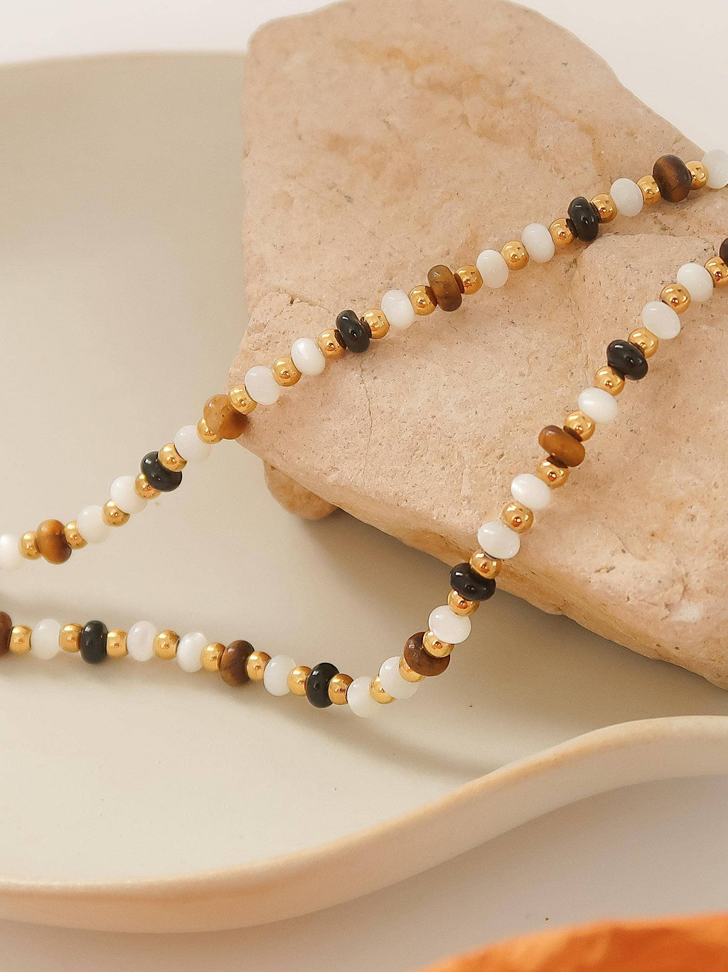 18K Gold Non-Tarnish Boho Necklace