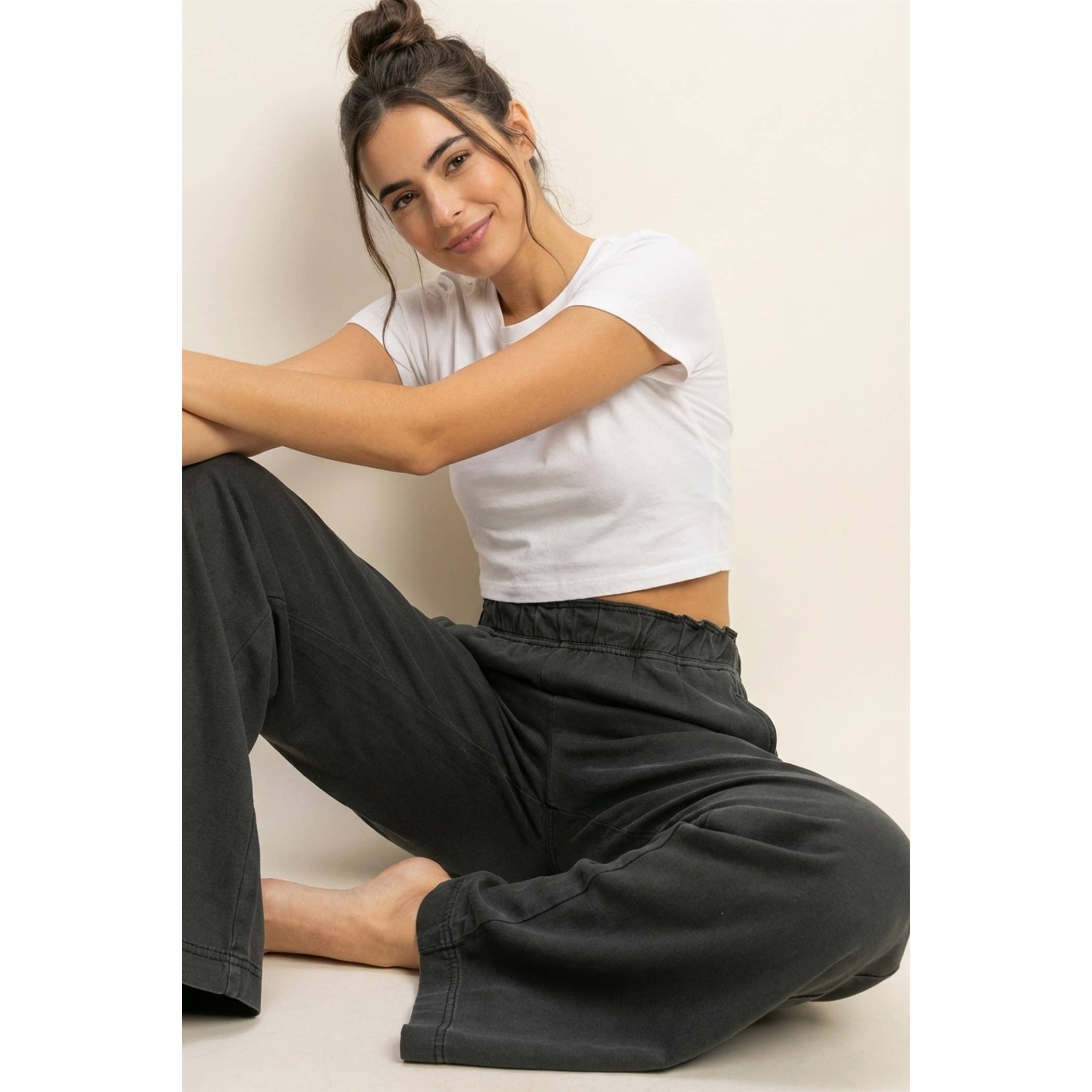 High Waist Flare Pants
