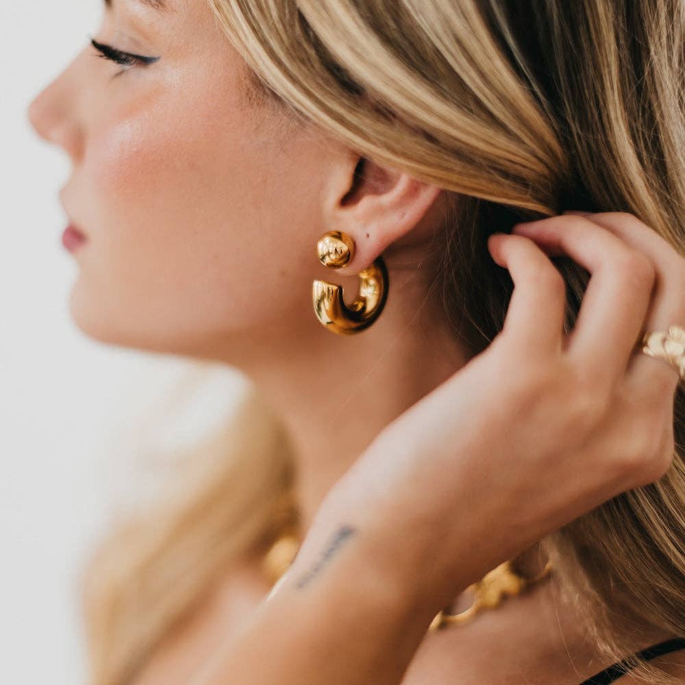 Caroline Hoop Earrings