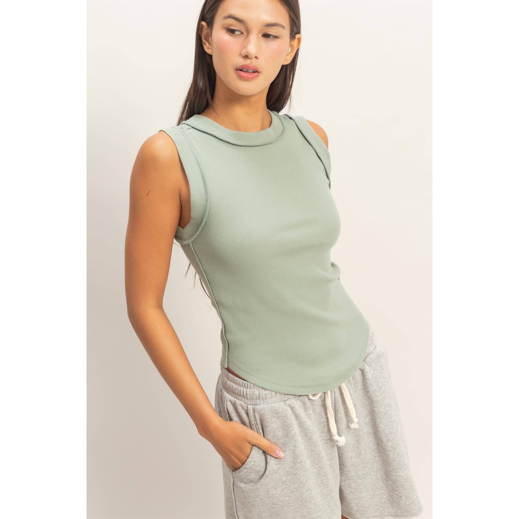 Seam Detail Tank Top