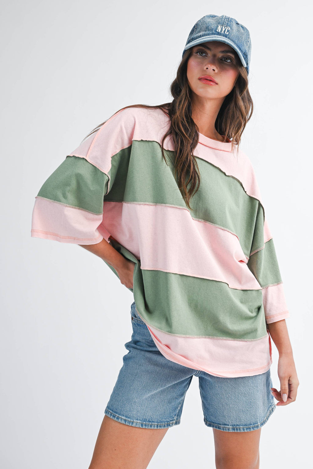 Polly Color Block Top