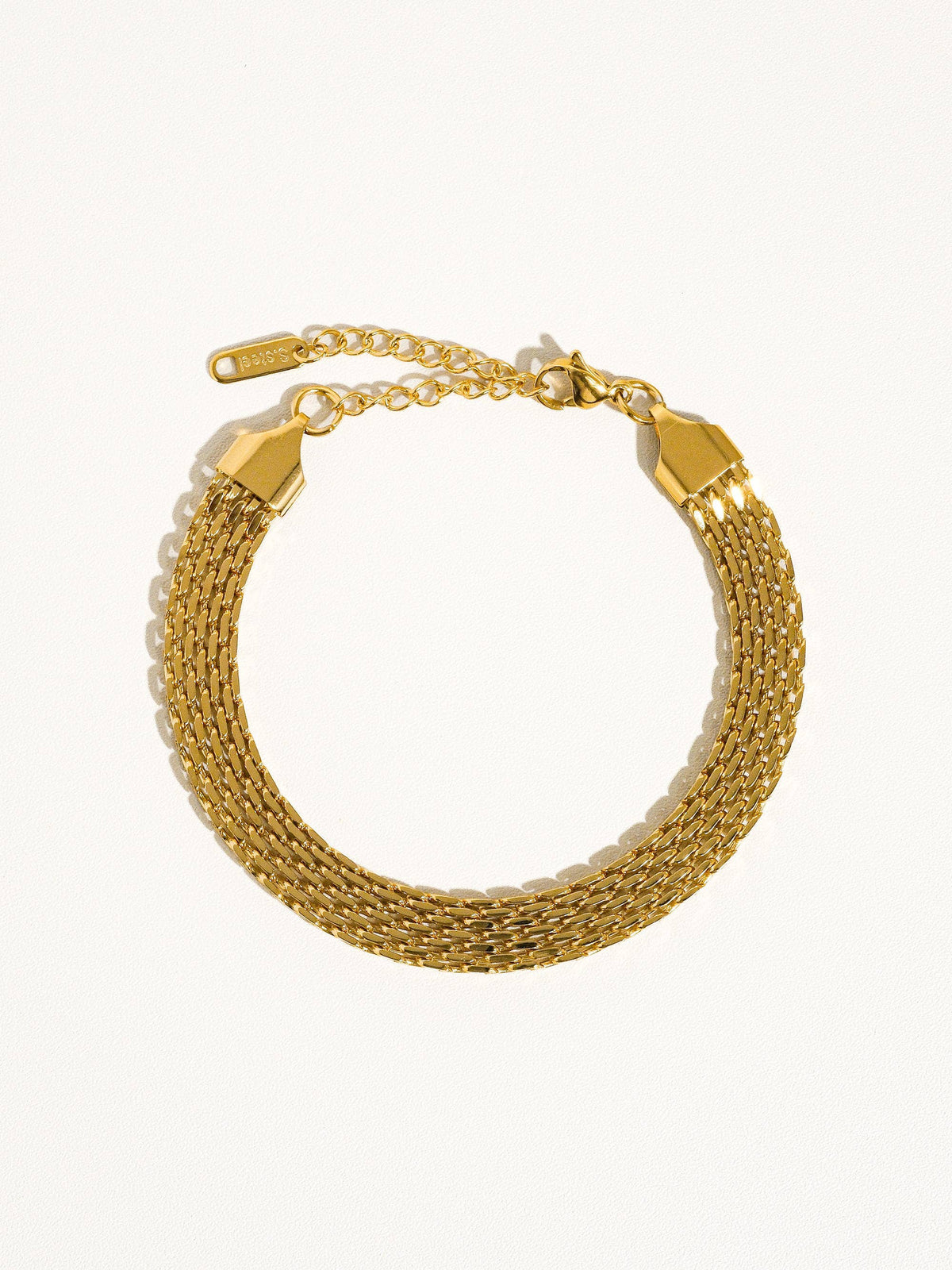 18K Gold Non-Tarnish Caden Bracelet