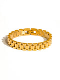 18K Gold Non-Tarnish Watchband Bracelet