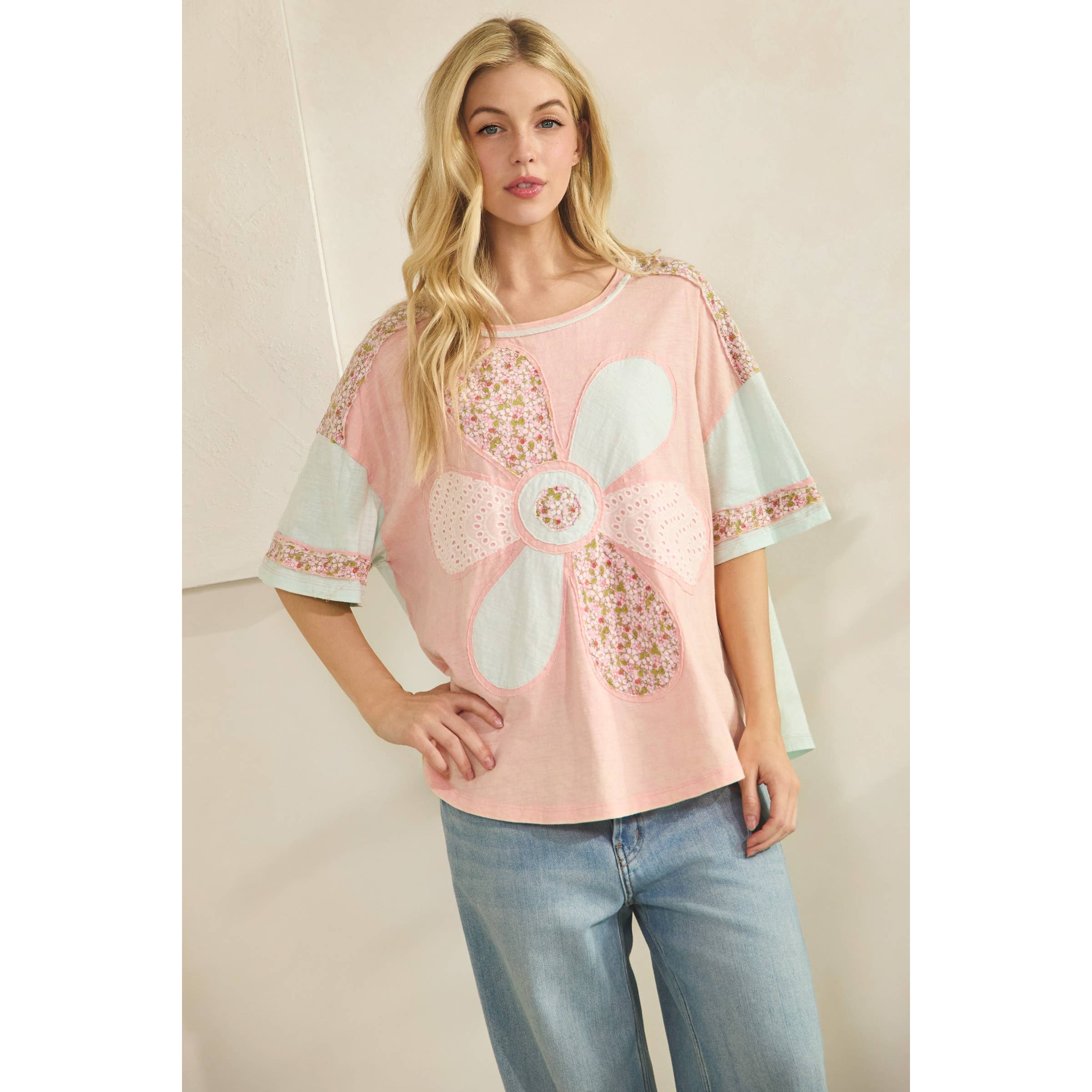 Petal Patchwork Top
