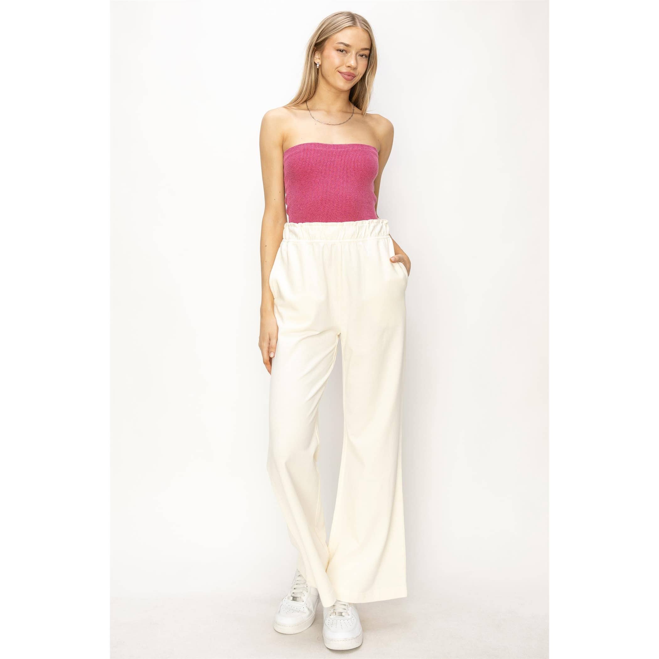 High Waist Flare Pants